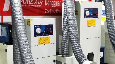 車間煙塵污染大，用執信環保焊接煙塵凈化機,輕松解決！